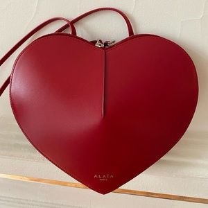 Alaia Le Coeur Heart bag red brand new